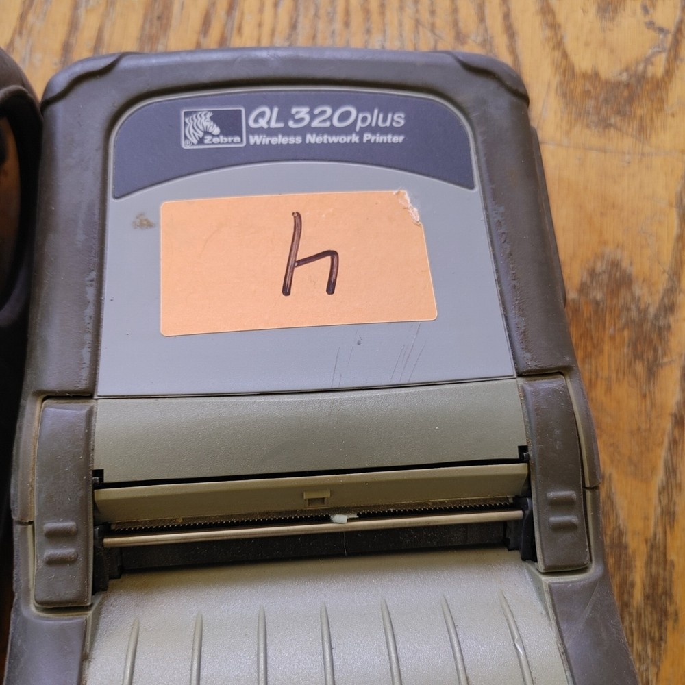 Pair Zebra QL320Plus Label Barcode Printers