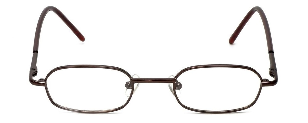 FlexPlus Collection Designer Blue Light Blocking Glasses Model 98 in Brown 43mm