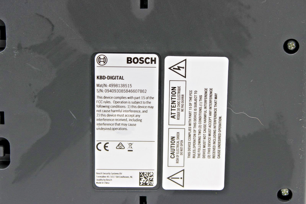 Bosch KBD-Digital *PARTS ONLY* *UNTESTED*