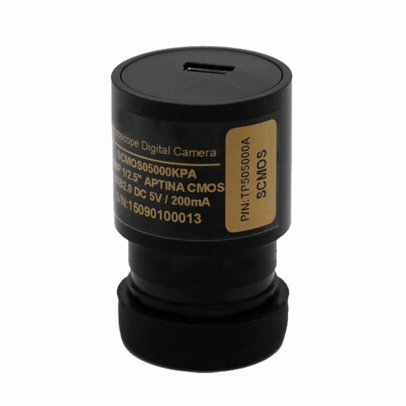 5MP USB Video CCD Camera Stereo Microscope Image Capture Electronic Eyepiece