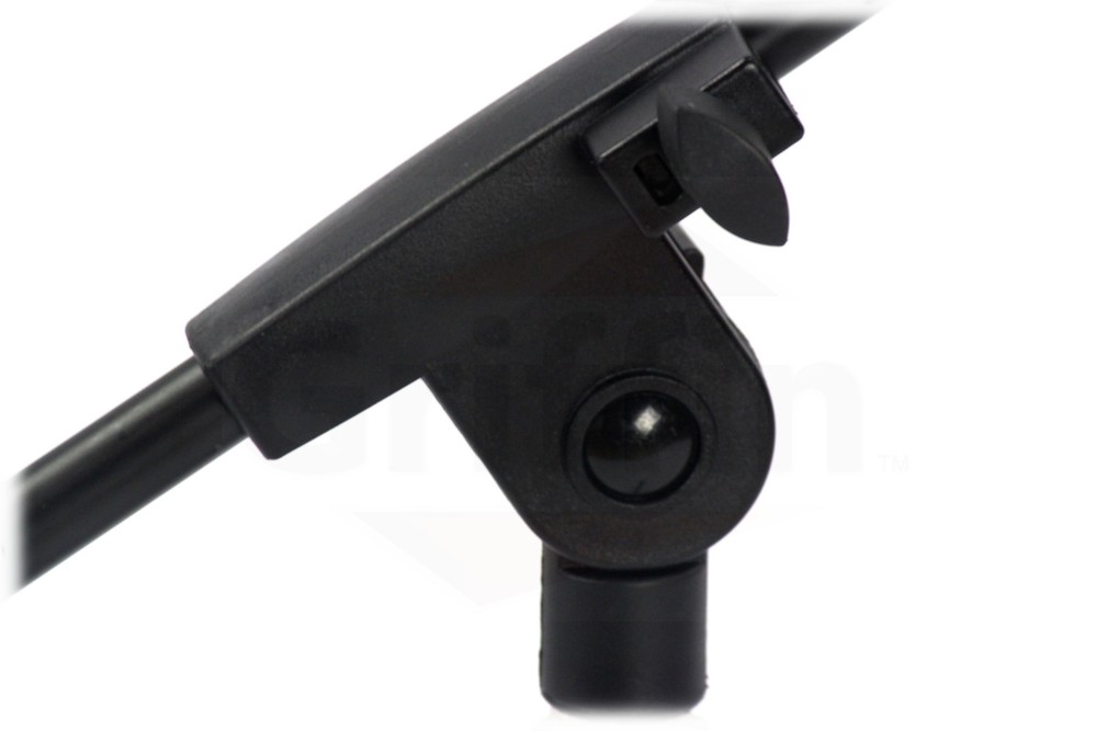 (2-PACK) Short Height Microphone Stand | GRIFFIN Small Studio Recording Holder