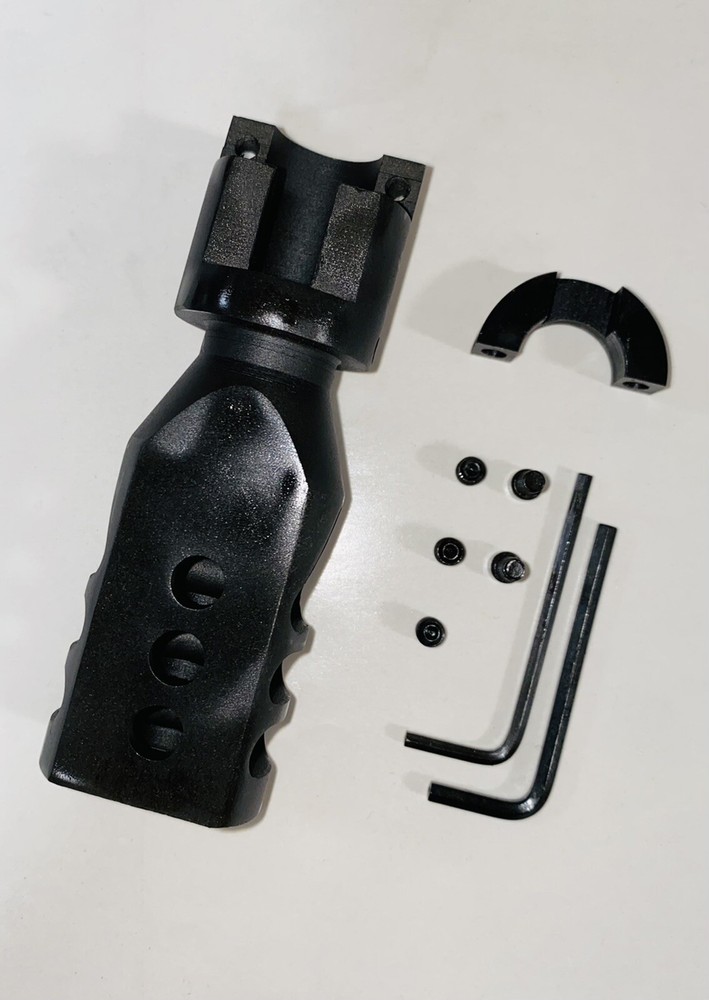 Steel K98 Competition Tanker Muzzle Brake Compensator Triangular Baffles