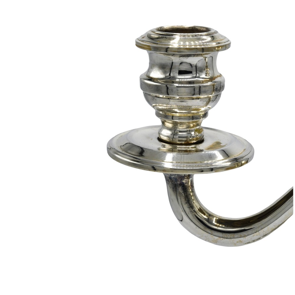 Three Flame Silver Chandelier 800 CAN.1
