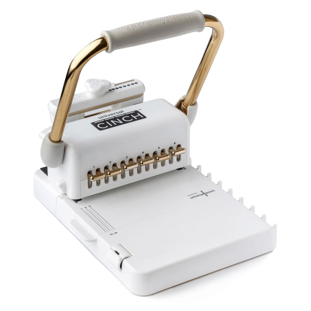 Universal Cinch Book Binding Machine, Spiral Binding, Wire Binding, Book Bind...