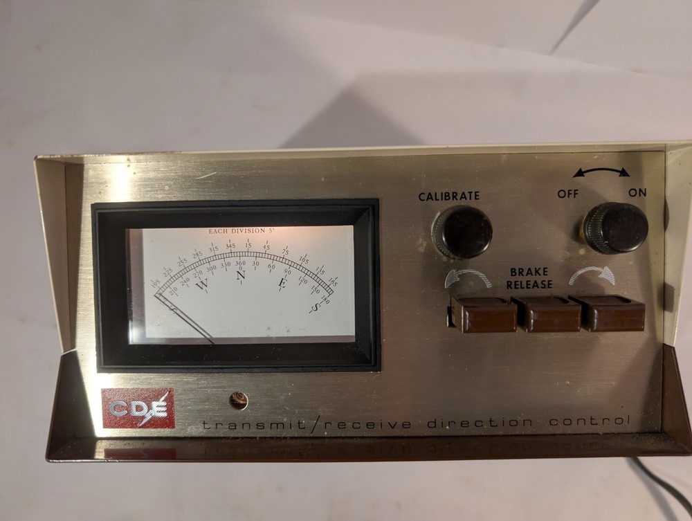 Vintage CDE HAM-II / CD-44 Transmit Receive Direction Control Rotator Indicator