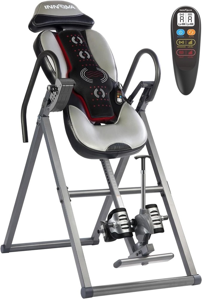 Innova ITM5900 Advanced Heat and Massage Inversion Table for Back Therapy