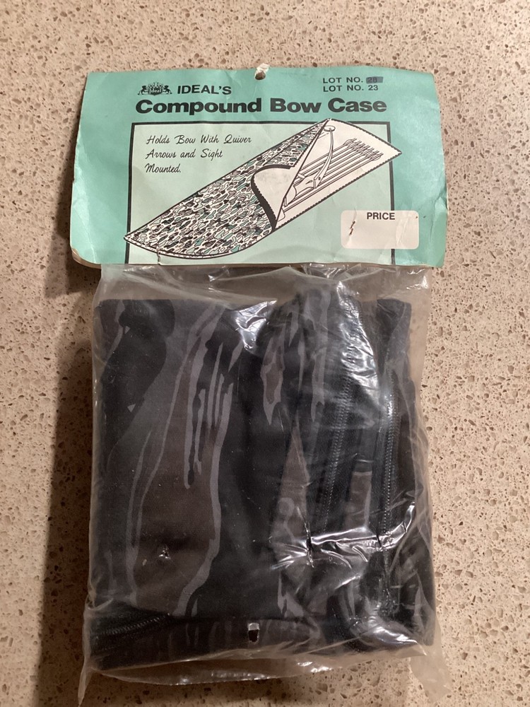 Vintage Lightweight Soft Compound Bow Case NOS —H19