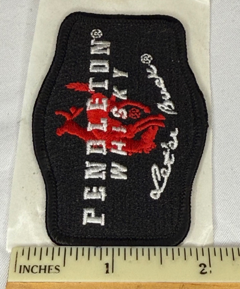 New Pendleton Whisky Pins Patch Lot Patch “Let’er Buck” 2014-2016