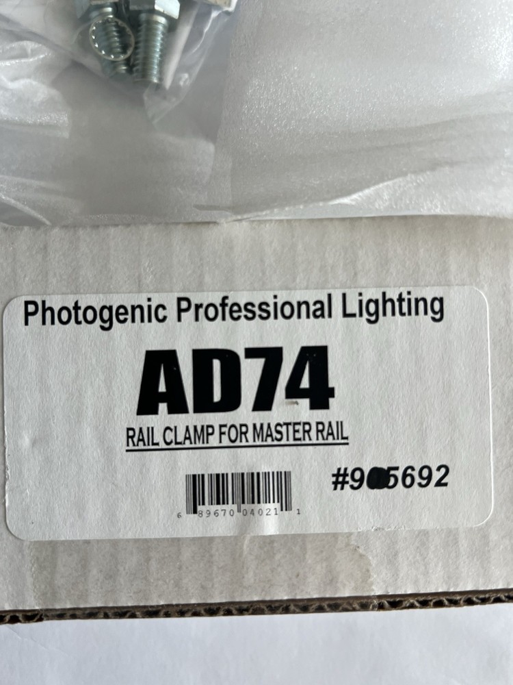 Professional Lighting Rail Clamp AD74 For Master Rail 2 Boxes New