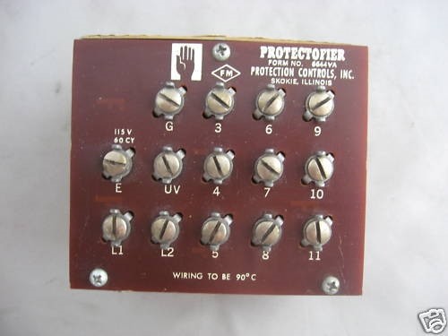 Protectofier Controller 6644VA 115 Volt Used