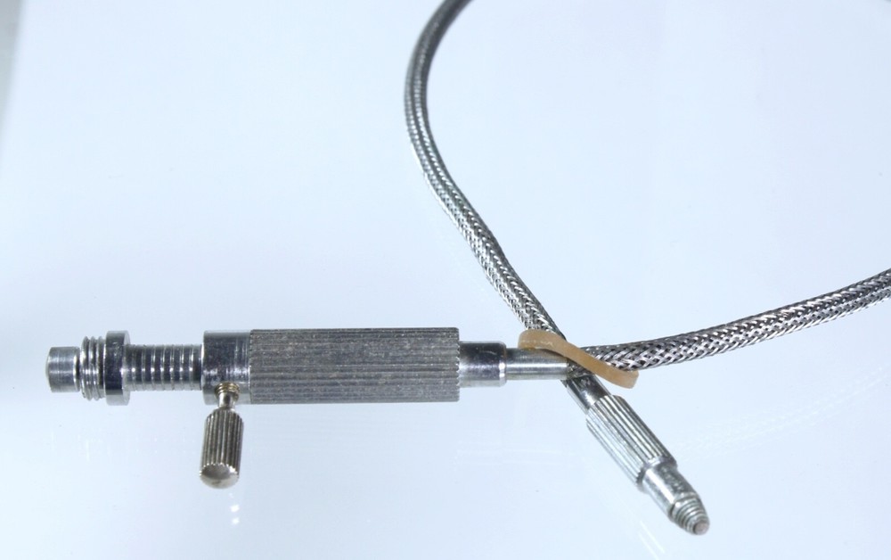 Shutter Cable for camera / grip connection - 15” braided wire - unbranded