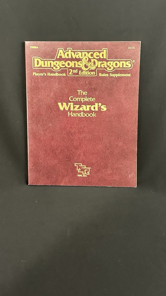 Advanced Dungeons & Dragons 2nd Edition Supplement Complete Wizard's Handbook