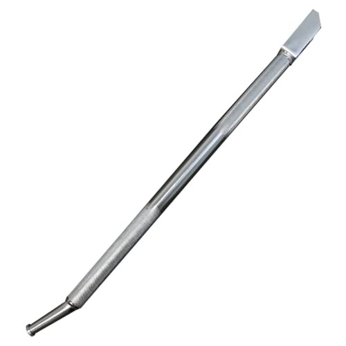 Chrome Combination Winch Bar with Rounded Head, Steel Bar Non-Slip Grip,