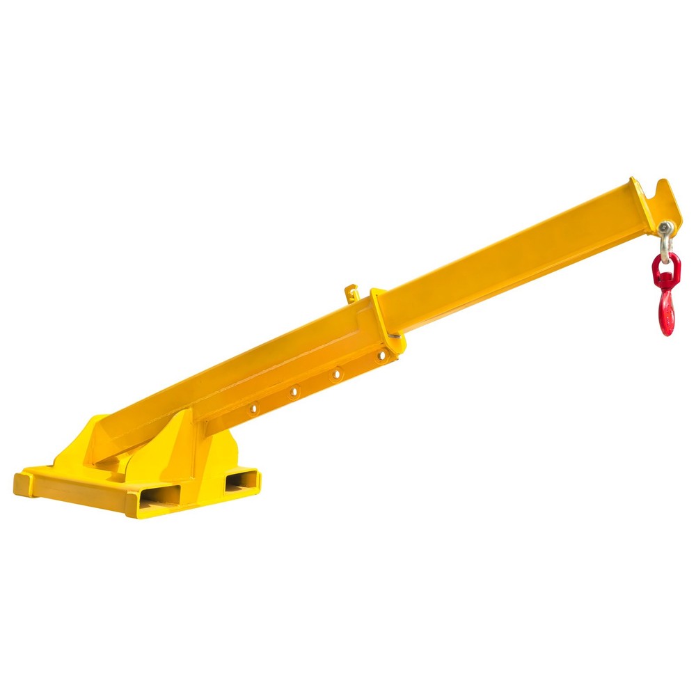 Industrial Adjustable Forklift Mobile Crane Forklift Crane Attachment 8800 lbs