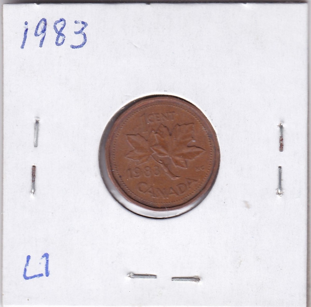 1983 Canada Cent L1