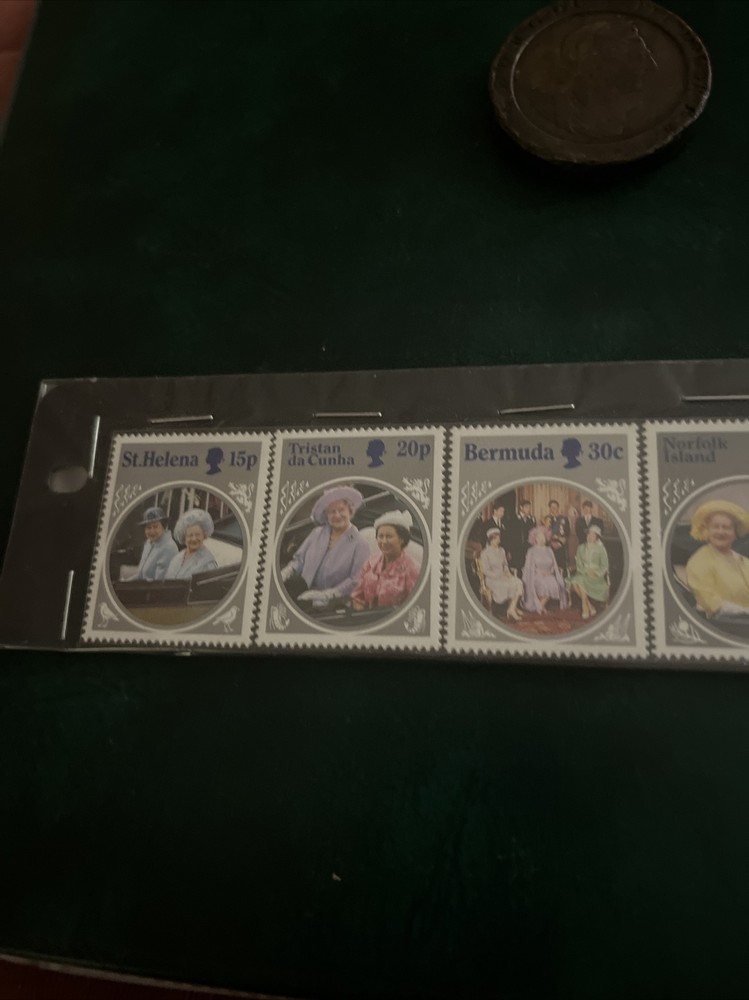 Vintage ELIZABETH COMMONWEALTH STAMP COLLECTION