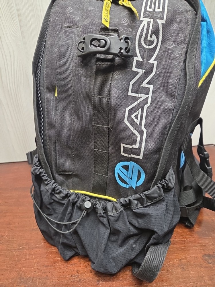 Lange Ski Snowboard Back Pack Boot Bag Black Blue
