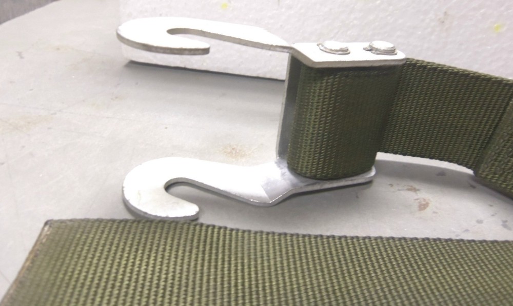 Adjustable Web Strap with Dual Hooks (NOS)
