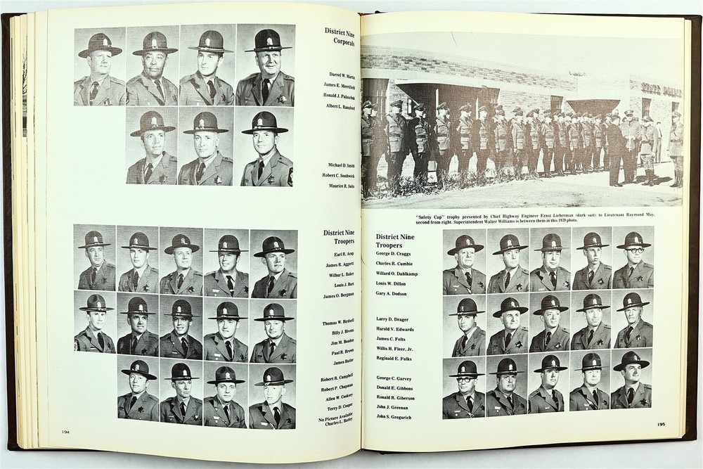 Illinois State Police 1972 History Year Book