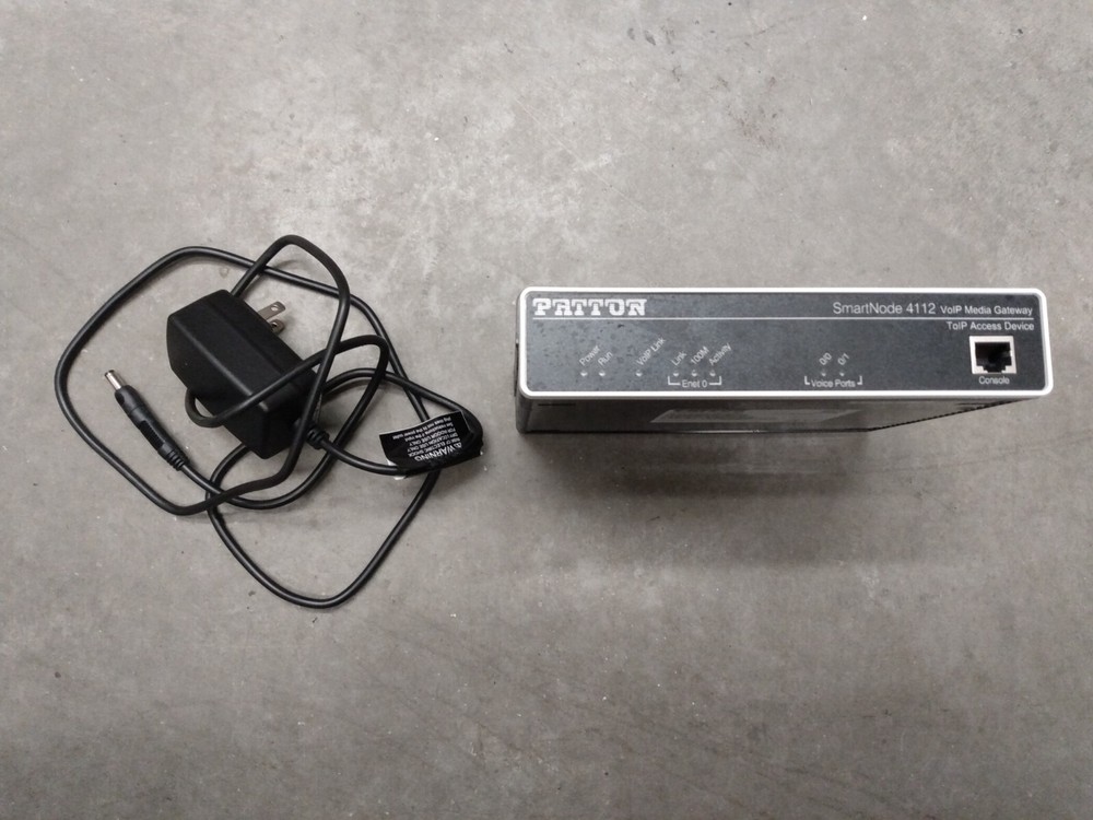 Patton SN4112/JO/EUI - SmartNode Dual FXO VoIP Gateway - USED