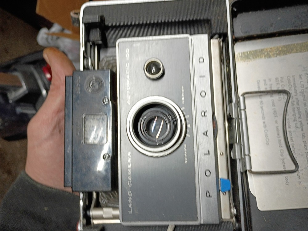 Vintage Polaroid Automatic 100 Land Camera - Untested / As-Is