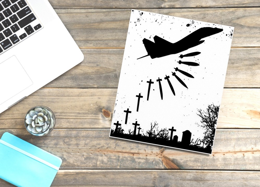 Rocket | Funny sign For Home or Office