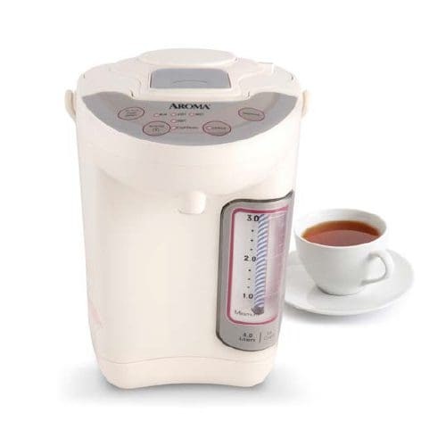 Aroma 3L Electric Hot Water Pot & Dispenser Thermal Kettle Warmer White