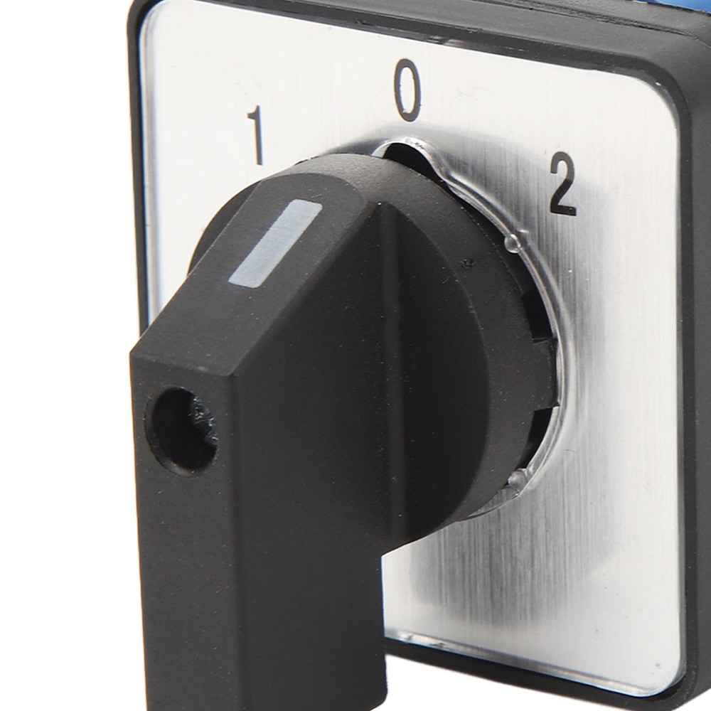 Universal 3 Position Changeover Switch Efficient Rotatory Transfer Switch For Po