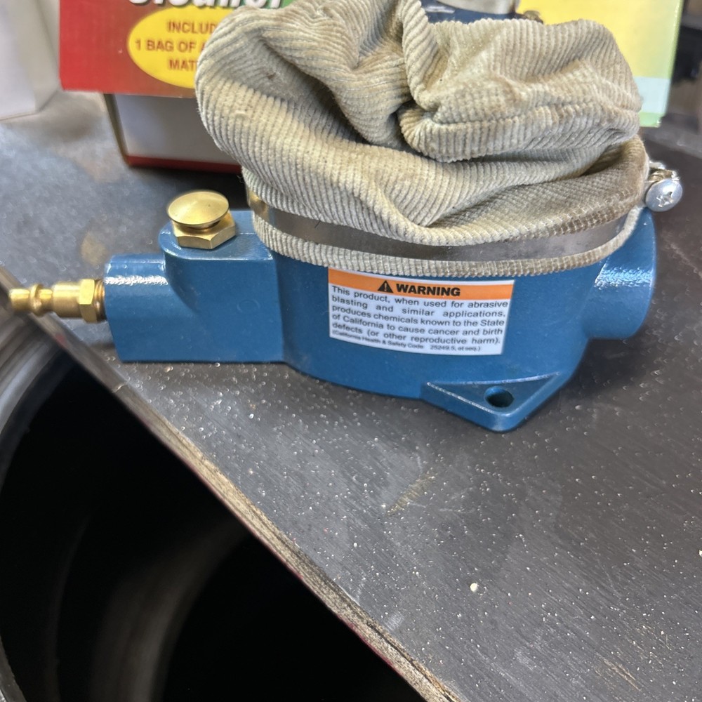 Central Pneumatic Spark Plug Cleaner Sand Blaster Open Box