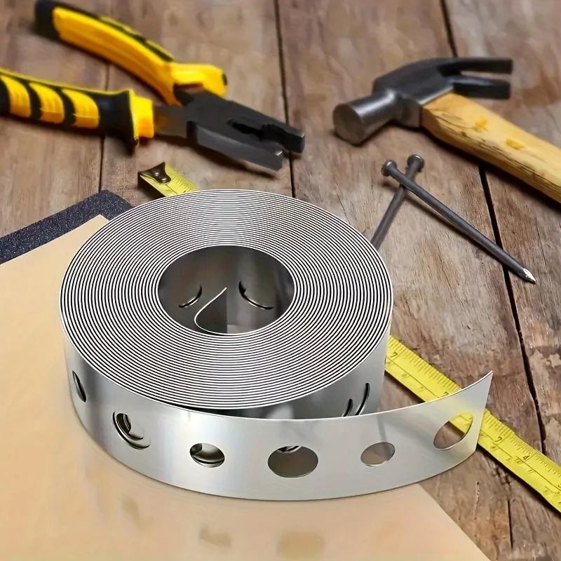 Galvanized Perforated Metal Tape Roll Multi-Slot Pipe Support Hanging Strap