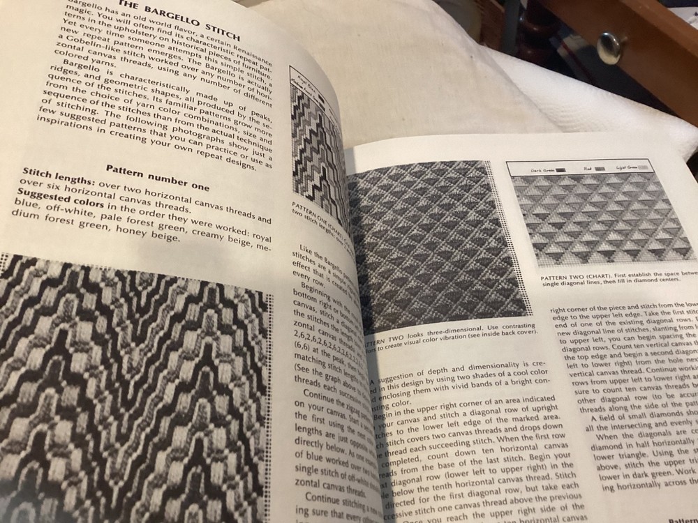 1974 Needlepoint Techniques & Projects Book