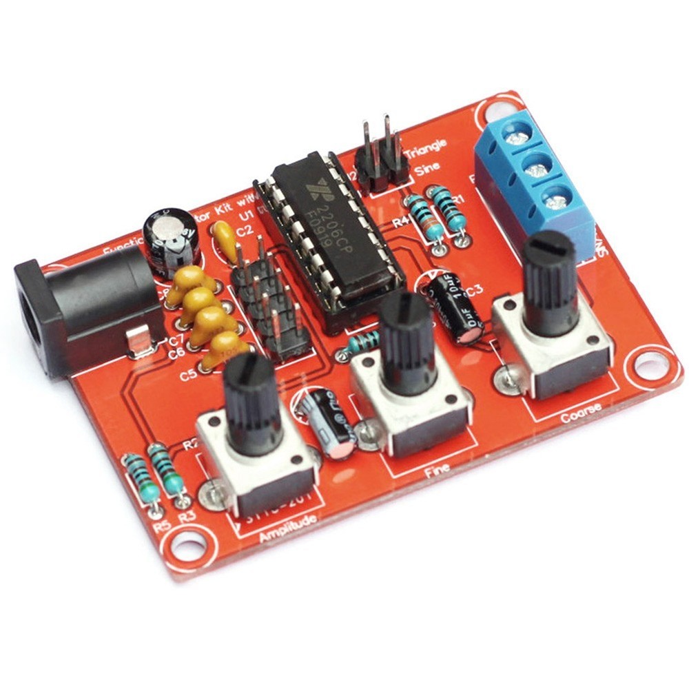 Precise signal generator for DIY projects Adjustable frequency up to 1MHz