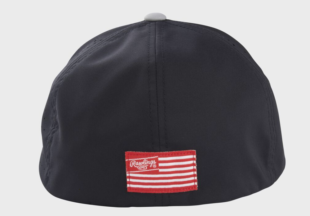 Rawlings FlexFit Laser Cut Vented Baseball Hat