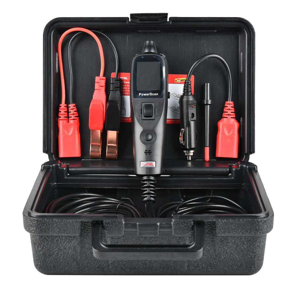 Autel PS100 PowerScan Circuit Tester Electrical Power Probe Tool 12V/24V Black