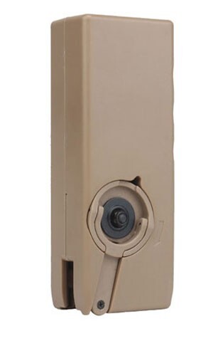 Lancer Tactical 1000 Round Silent Side Winding Airsoft Speed Loader Tan