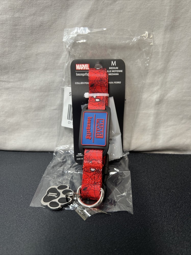 Loungefly Pets Marvel Spider Man Dog Collar M-Medium