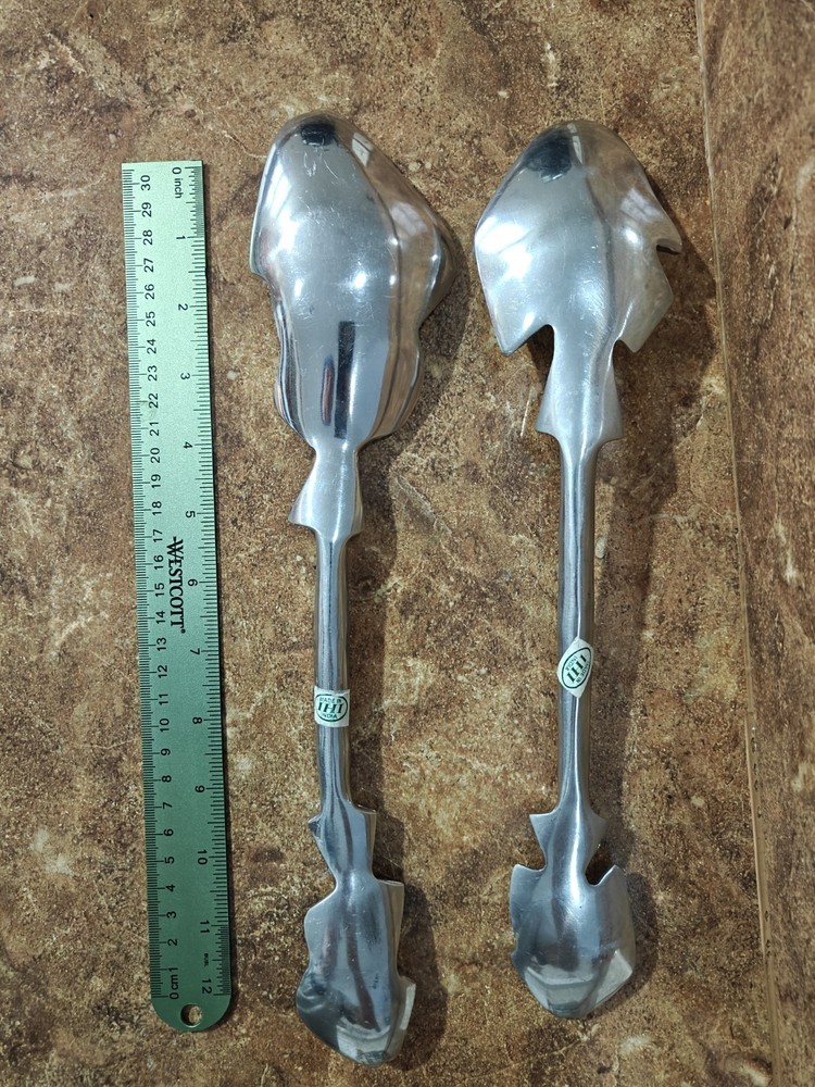 Serving utensils - 4 sets, aluminum