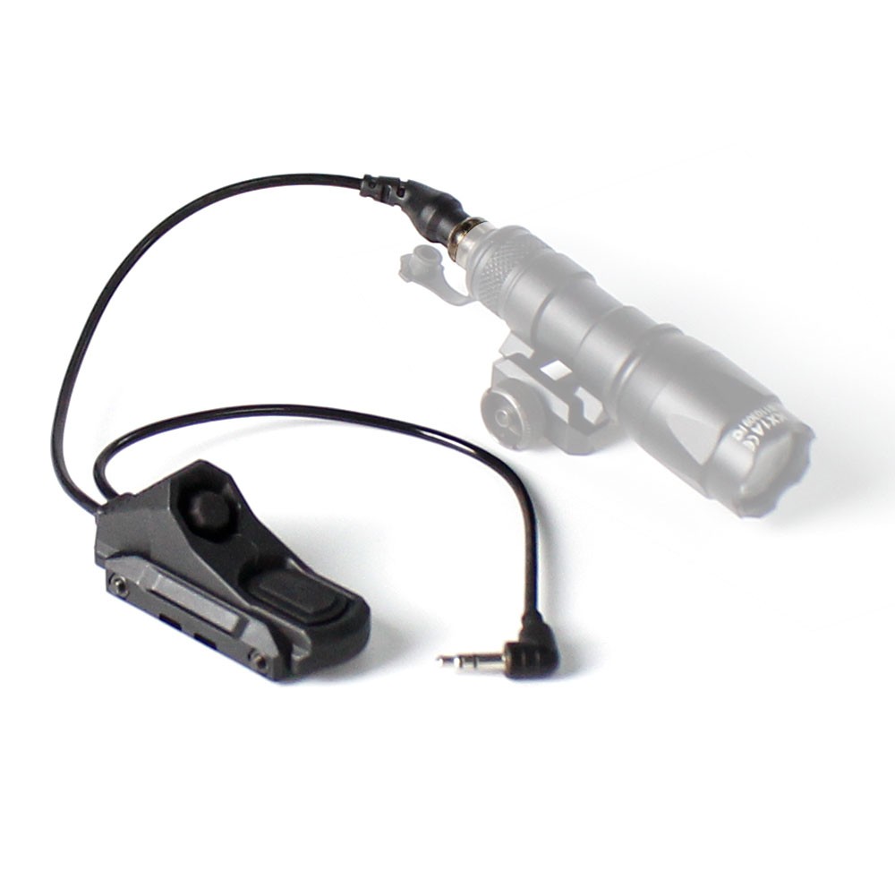 500 Lumen Mini Weaponlight M300C LED Flashlight + 3.5mm Tactical Remote Switch