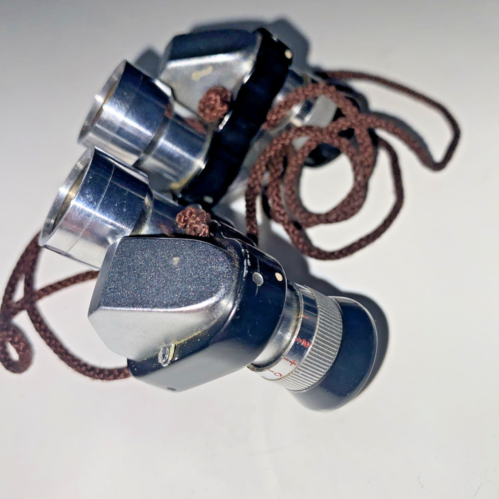 Vintage St. Moritz Binoculars Precision Optics 6x15 Compact