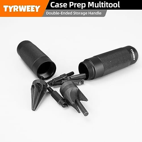TYRWEEY Case Prep Multitool, Chamfer Deburring Tools for Black