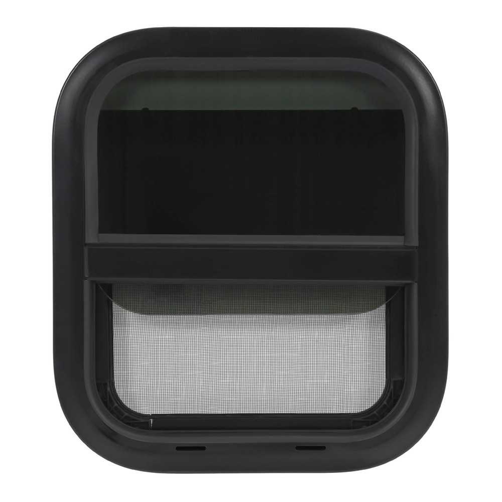 14" x 16" RV Window with Trim Ring Vertical Sliding Window Cargo Trailer Camper