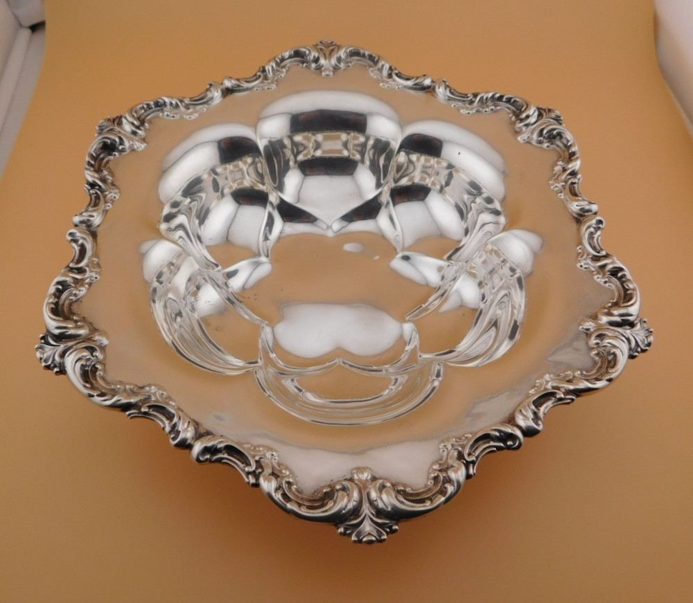 FRANK WHITING Sterling Silver Bowl ~ 9" ~ 230g ~ # 3479