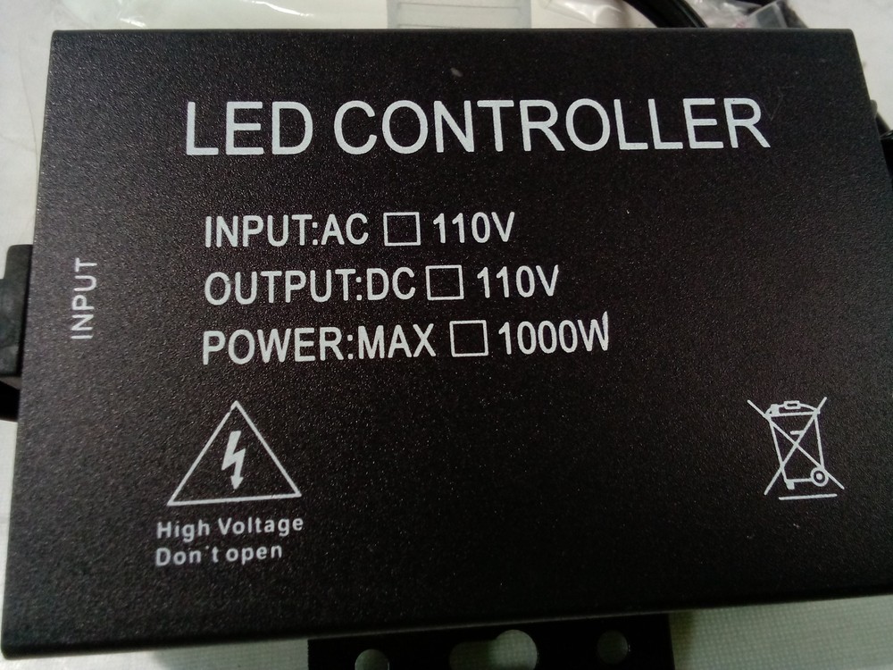 LED Controller and Remote, 11DSL003-CONTROL-RGB.V1