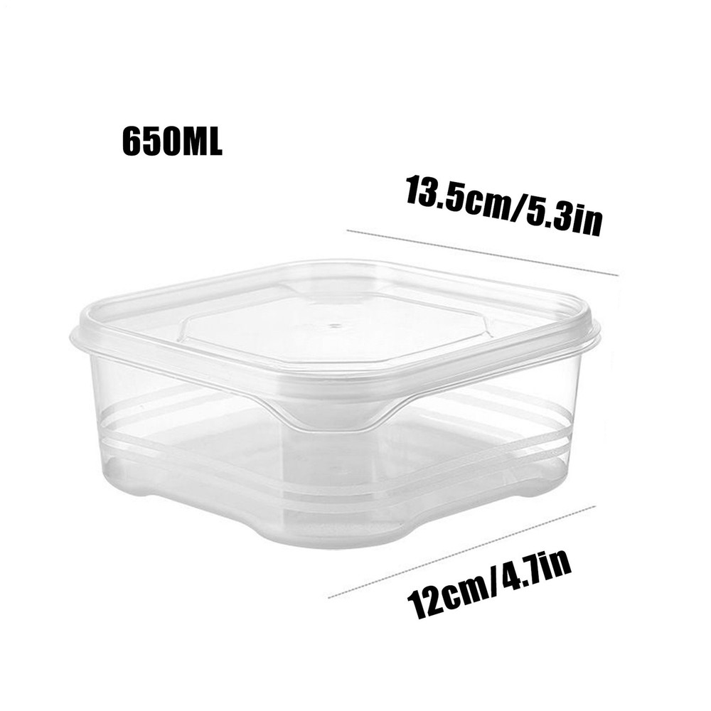 Refrigerator Storage Clear Airtight Stackable Fridge Storage Organizer awesome