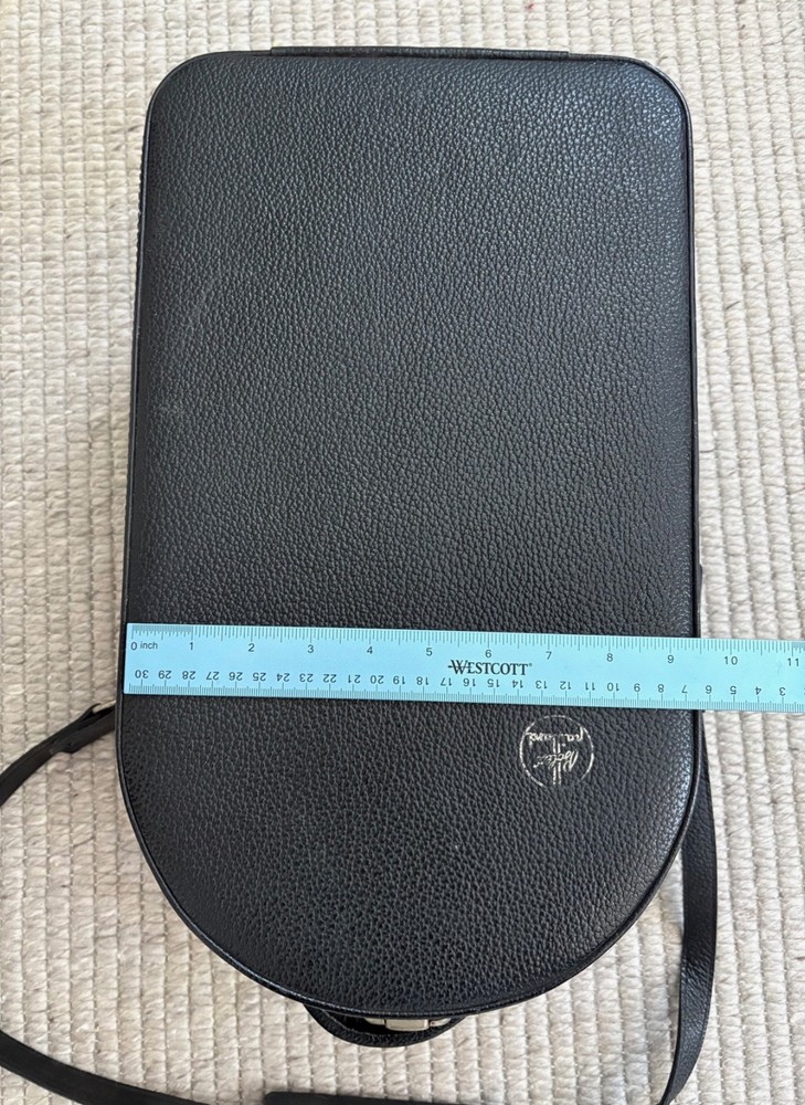 Original BOLEX H16 Reflex Black Leather Camera System Case For REX 5 REX 4