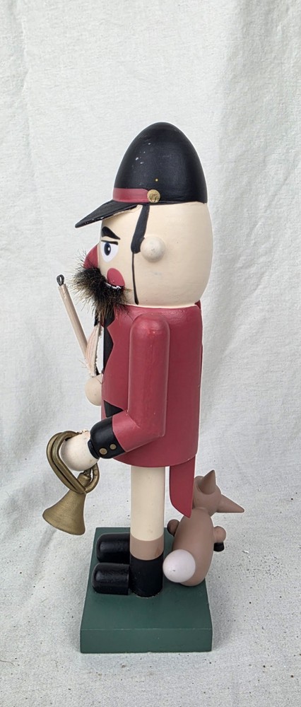 Vintage Fox Hunter Nutcracker 10" House of Lloyd