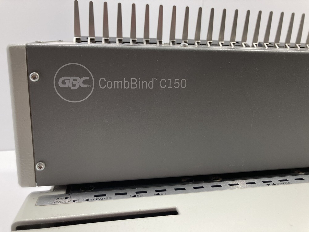 CombBind C150 Comb Binder Binding Machine