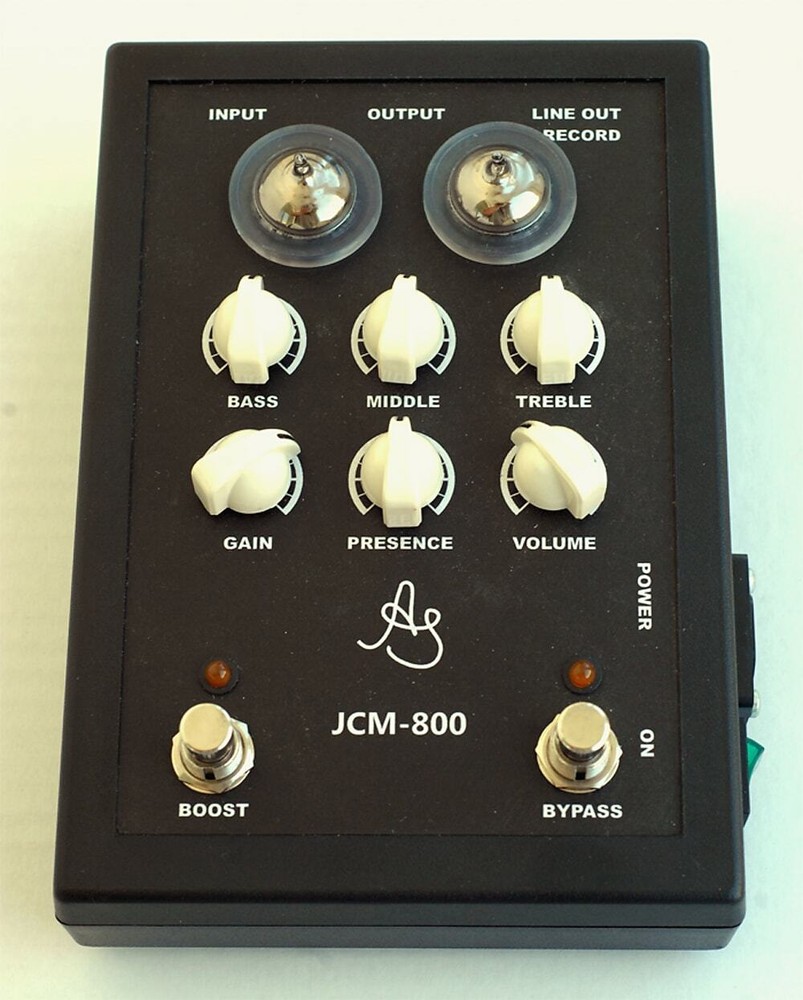 Guitar tube preamp based on JCM800