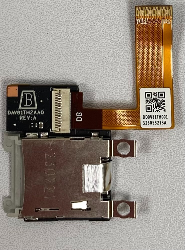 Microsoft Surface Go 3 1901 Micro SD Card READER FLEX CABLE Part Original