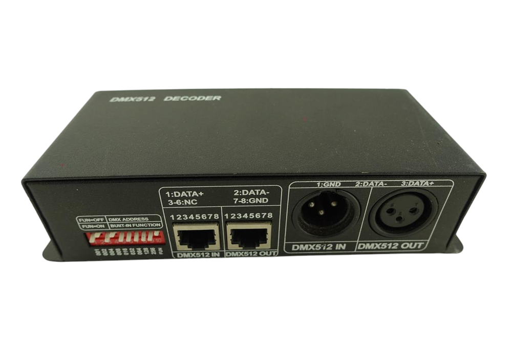 Litegear LED Lighting RGBW Controller 4x4A DMX512 Decoder 4 Channel DMX